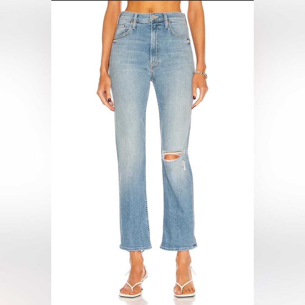 Mother: HIGH WAISTED RIDER ANKLE: KISS And Make Up Again: Size 27